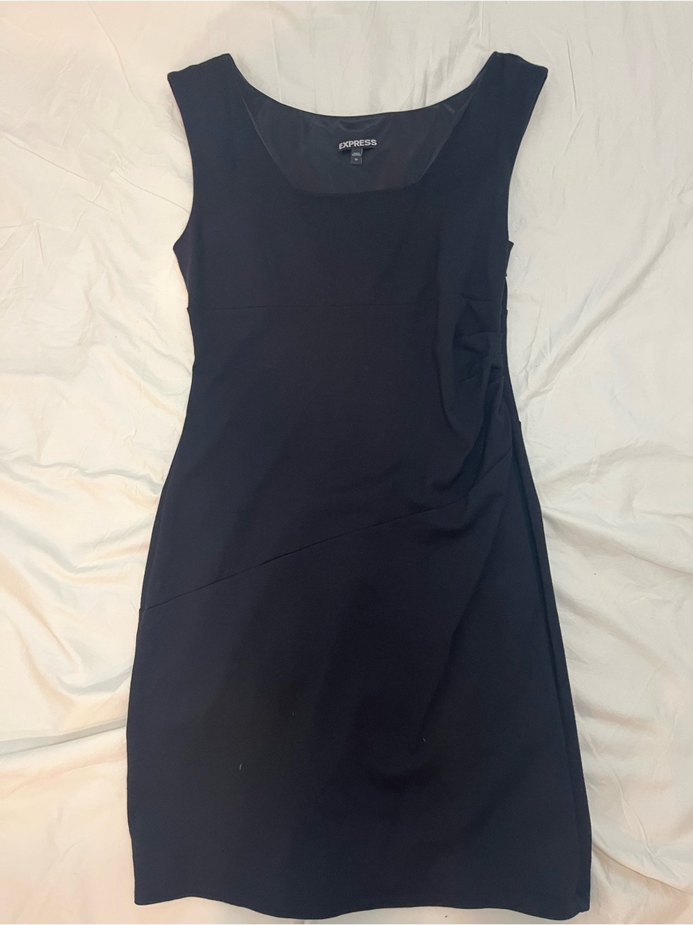 Express Black Sleeveless Sheath Mini Dress